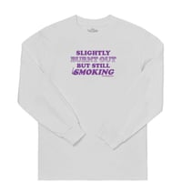 Still Smokin L/S Tee (White)