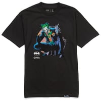 Cookies×Batman  Jack Napier AKA The Joker Tee (Black)