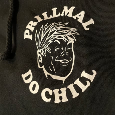 CHILL DAD OG !! : ZIP UP HOOD SWEAT (Black)
