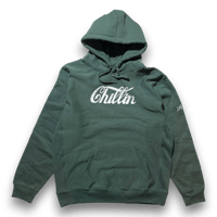 CHILLIN !!! HOOD SWEAT (Green)