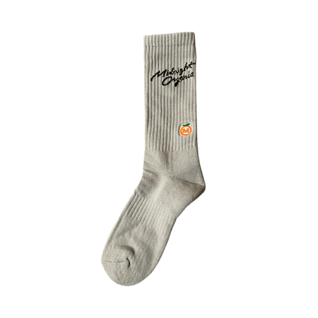 SIGNATURE LOGO SOCKS (Grey)
