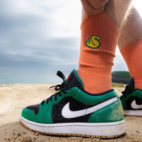 Tie Dye Logo Socks