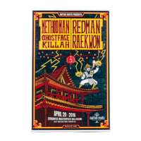 『METHOD MAN & REDMAN 420 2016』Promo Poster