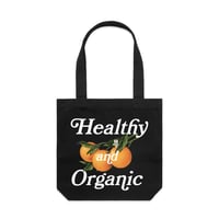 HEALTHY & ORGANIC TOTE (Black)