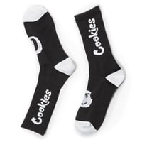 Cookies Logo Socks (Black × White)