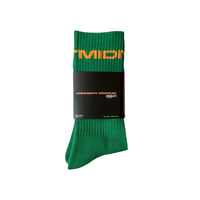 MIDNIGHT ORGANIC SOCKS (Green)