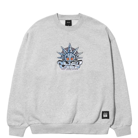 STASH CREWNECK SWEATSHIRT (Heather Grey)