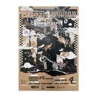 『1/8oz CLOTHING 1st Anniversary "Brown Paper" Release Party』POSTER