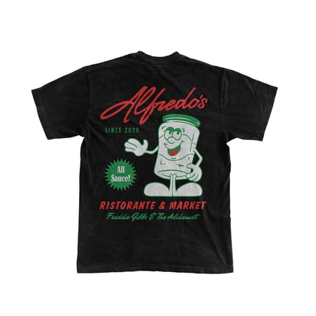 Alfredo's Mascot Tee (Black)
