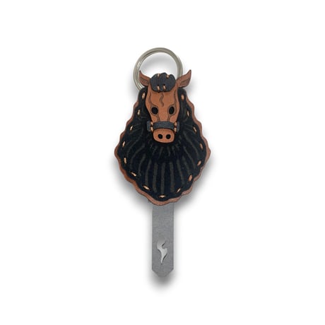 Key Cap 馬 (Brown)