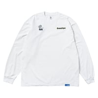 "Brown Paper" L/S T-Shirts (White)