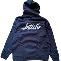 JET LIFE "SCRIPT" HOODIE (Navy)