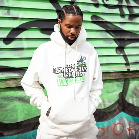 Magic Tree Frogs Purp Invader Hoodie (White)