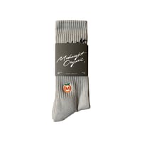 SIGNATURE LOGO SOCKS (Grey)