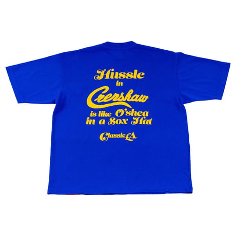 CRENSHAW CLASSIC LA T-SHIRT (Royal / Gold)