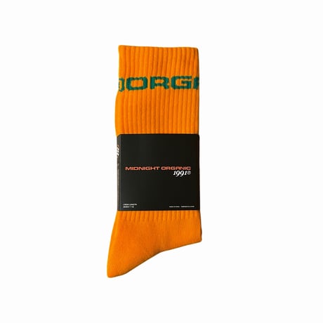 MIDNIGHT ORGANIC SOCKS (Orange)