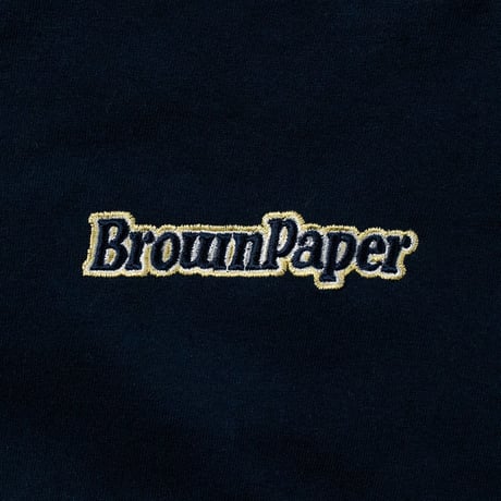 "Brown Paper" L/S T-Shirts (Navy)