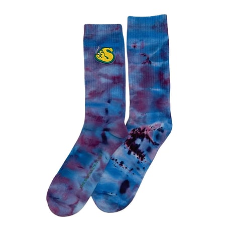 Tie Dye Logo Socks