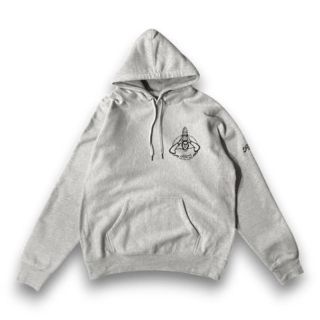 THE ORGIN OF ALL FLYNESS!!!：HOOD SWEAT (杢Grey)