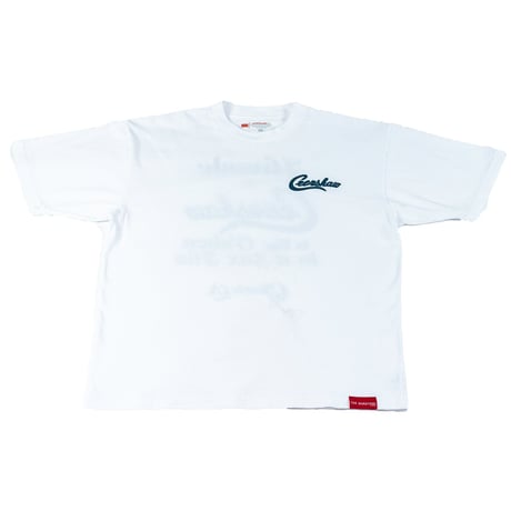 CRENSHAW CLASSIC LA T-SHIRT (White / Navy)