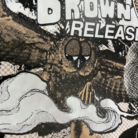『1/8oz CLOTHING 1st Anniversary "Brown Paper" Release Party』POSTER