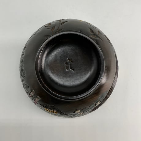 月の桜椀(φ13×7) 蓋付 桜のお山　B