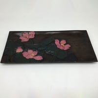 めぐみ皿(37×17×2) 　蓮