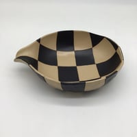 片口手刳り鉢 大(23×17×5.5)　市松