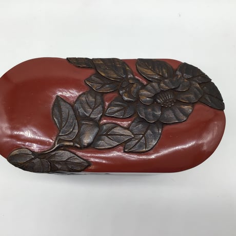 姫遊山箱(18×9×10.5)　椿