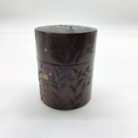 茶筒 角(φ7.5×10)　野草