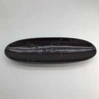 ひらり皿(30×10×3)　たで