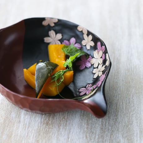 川添日記 草木彫り 重箱 草木彫 川添日記