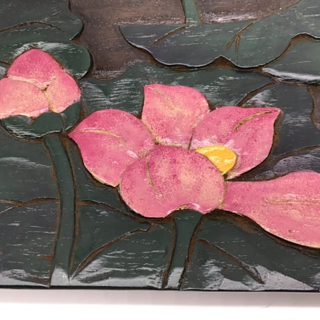 めぐみ皿(37×17×2) 　蓮