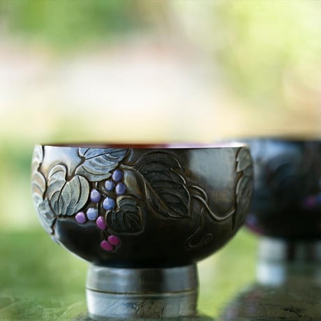 ②漆製 小鉢重箱 川添日記