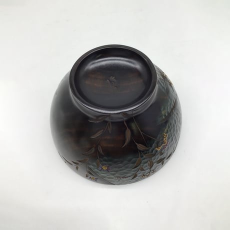 月の桜椀(φ13×7) 蓋付 桜のお山  A