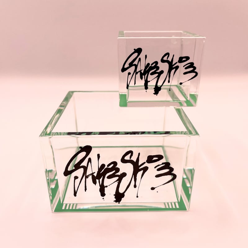 □SAKESKIE ＜数量限定＞クリアな酒升(Green) | SAKESKIE