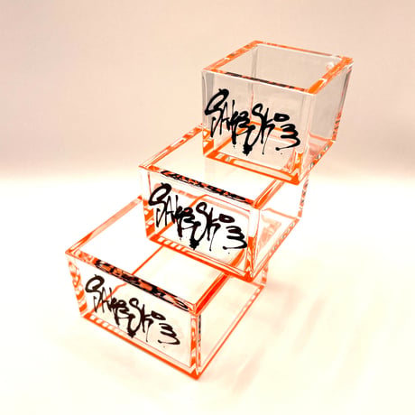 ■SAKESKIE クリアな酒升(ORANGE)