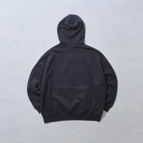 ■College Logo Sweat Pullover Hoodie ( NAVY × YELLOW）