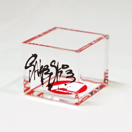 ■＜受注予約販売＞Asimocrafts × SAKESKIE クリアな酒升！スタッキング3個セット