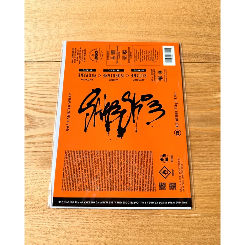 バーベキュー・調理用品 GAS CANISTER WRAP GY バーベキュー・調理用品 GAS CANISTER WRAP GY バーベキュー・調理用品