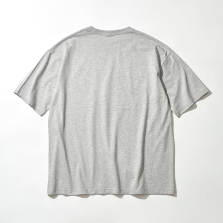 ■T-shirt ( Gray × Burgundy ) Design by RYUJI KAMIYAMA