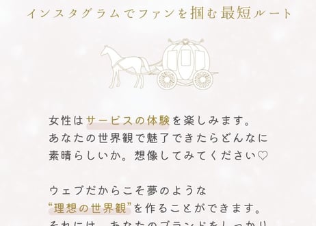 （モニター価格）ブランドスタイリング【世界観作りのサポート】