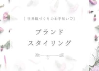 （モニター価格）ブランドスタイリング【世界観作りのサポート】
