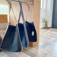 坂本織物　真田織デニムショルダーバッグ（ビームスジャパンプロデュース商品）