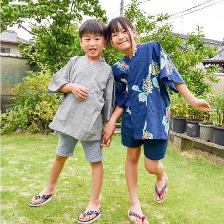 子ども甚平　Mサイズ　Lサイズ