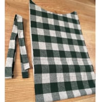 真綿おいねキット　播州織　緑ボックスチェック