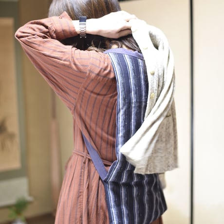 真綿おいね仕立て上がり品　備後絣　標準サイズ