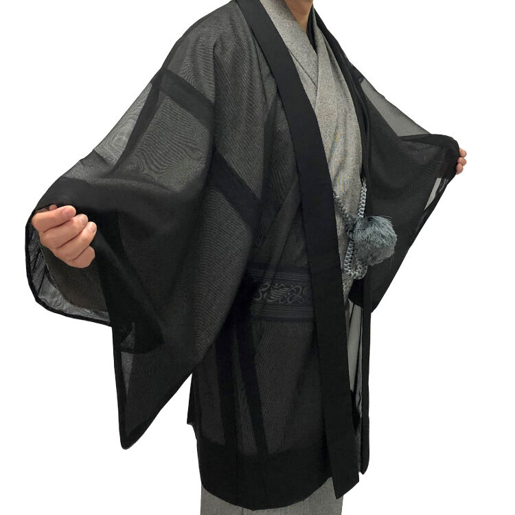 Asumo羽織 セオ絽ちりめん（ポリエステル100％） | アシスター