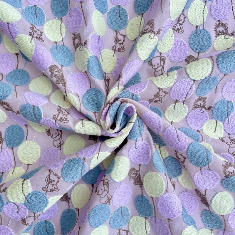 刺繍/10cm単位】”バルーンランド