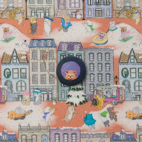 "Brooklyn vacation"　コットンローン　DP-4440-9